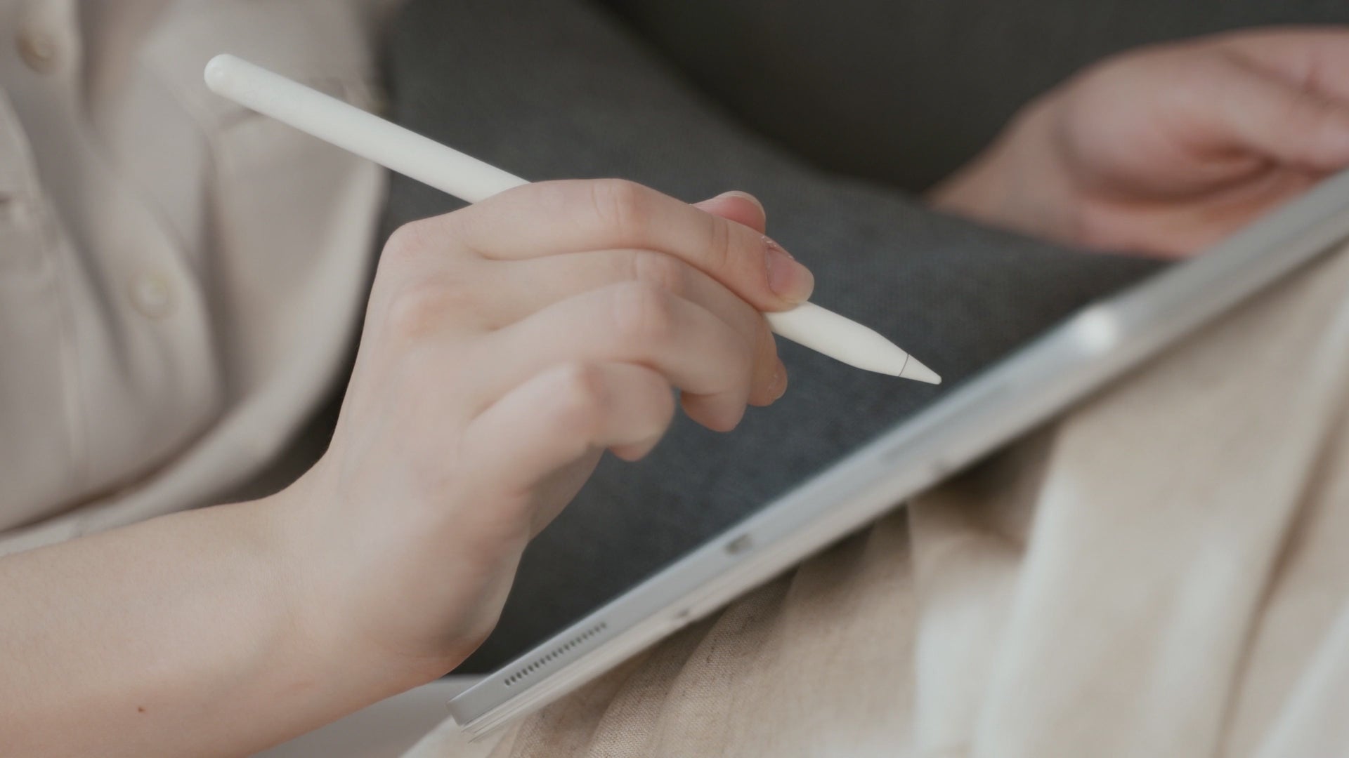 Lápiz digital Stylus blanco